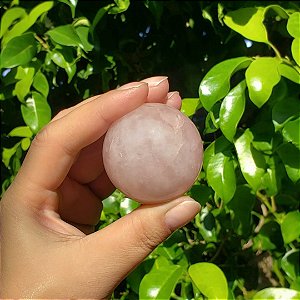 Esfera Quartzo Rosa