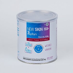 New Skin + Ac. Hialuronico - Sabor Frutas Vermelhas