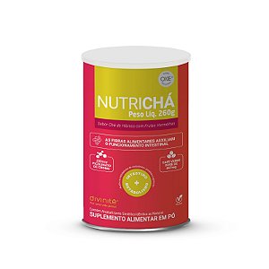 Nutricha - Sabor Cha de Hibisco Com Frutas Vermelhas - 260g