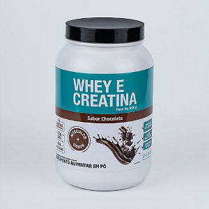 Whey e Creatina Sabor Chocolate - 960gr