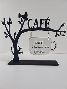 Enfeite Decorativo para Cantinho do Café em mdf