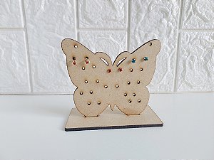 Porta Brinco Borboleta em mdf