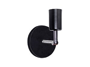 Arandela Taschibra Pointer 1xe27 Preto Fosco-der/18 Preto Fosco
