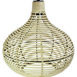 Pendente Lpb-001 E27x1 360xh355mm Bambu