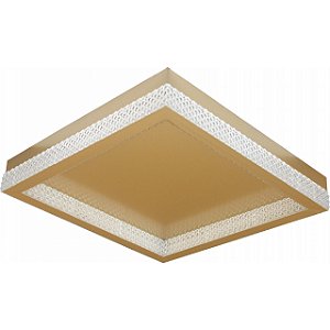 Plafon Queeensland 40x40x7,5cm - Dourado