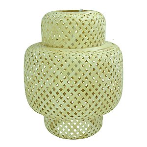Pendente Lpb-003 E27x1 250xh300mm Bambu