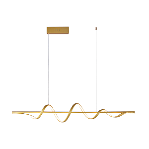 Pendente 100cm 36w 2520lm Gold