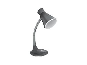 Luminaria De Mesa Tlm 03 Taschibra E27 Cinza