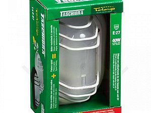 Tartaruga Suprema E-27 Aluminio Branca