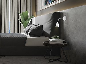 Arandela Led Direct Articulavel 4w 3000k Br