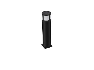 Poste Balizador Led Taschibra Circolare Solar 30cm 6500k