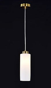 Pendente Lutsk Metal Ouro 1x E27