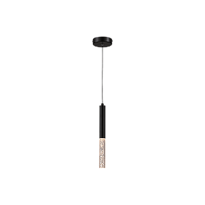 Pendente Led Crateris 3w 3000k 100-240v Preto