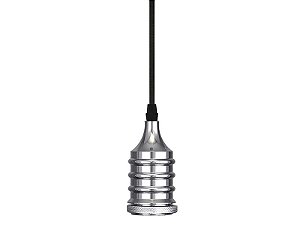 Pendente Taschibra Dot Metal Wave Cromo