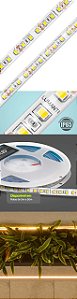 Fita Led 12v C/ 120 Leds Smd 3000k 12w 1176 Lumens Ip65 Irc 80