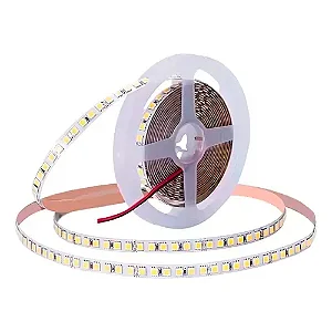 Fita Led Para Perfil 2835 Basic 12v 18w 5m 240leds 3000k 10mm