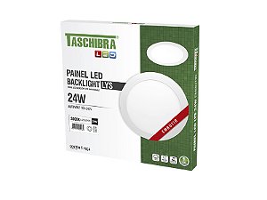 Painel Led 24w Lys Redondo Embutir 4000k