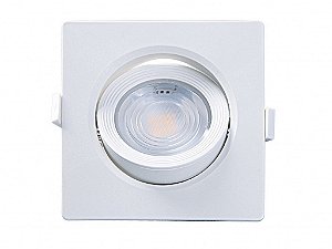 Spot Embutir Quadrado Alltop Led Par20 7w 3000k