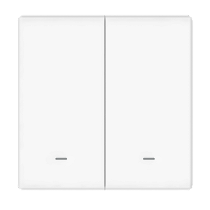 Interruptor Smart Bat. 3v, 2 Teclas, Ble+Sigmesh Myhouse X, Branco