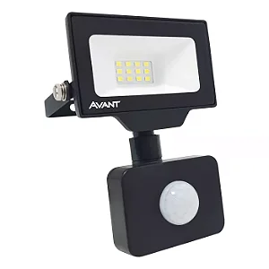 Led-Refletor-Sensor-Presenca-Br6500k-10w- Bivolt