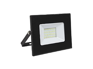 Refletor Tr Led 50w Slim 6500k Preto