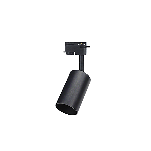Spot Para Trilho Columba E27 1par20 Preto
