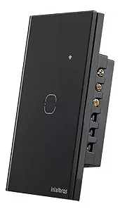 Interruptor Smart Wi-Fi Touch Preto Ews 1001