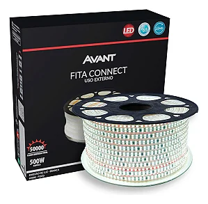 Led-Fita-Ext-Connect-Ip65-10wm-Br6500k-220vca Vendida P/ Metro
