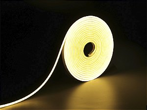 Fita Led Neon Flex 8w 120 Leds/M 25m 220v Ip65 3000k-Der/09 3000k Vendida P/ Metro