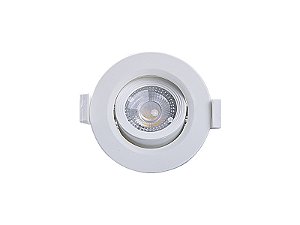 Spot Embutir Redondo Alltop Led Mr11 3w 6500k