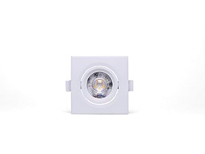 Spot Embutir Quadrado Alltop Led Mr16 5w 4000k 38 Br