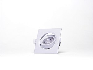 Spot Embutir Quadrado Alltop Led Mr11 3w 4000k 38 Br
