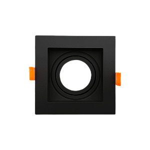 Spot Recuado Para Lampada Mr16 Conect Abs Preto