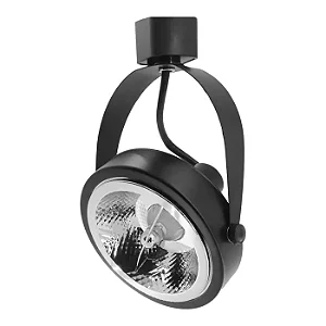 Spot Disco Preto Ar111