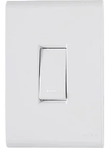 Cj. Interruptor Simples 10a/250v Liz Branco Tramontina