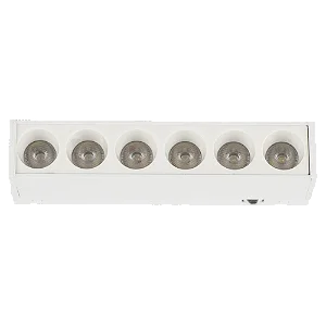 Linear De Foco Mag 6w 3000k Angulo 24. Irc 80 Ip20 48v - Branco
