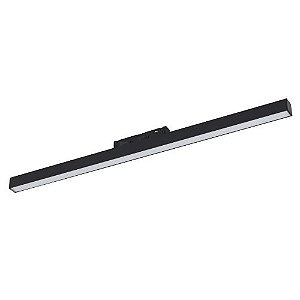 Linear Mag 12w 3000k Angulo 120. Irc 80 Ip20 48v - Preto