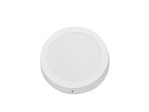 Painel Led 12w Lys Redondo Sobrepor Branco 4000k