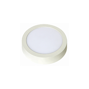 Painel Led Sobrepor Redondo 174mm Diam. 12w 3000k