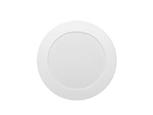 Luminaria Embutir Redonda Branca Flat Led 24w Autovolt 4200k 295x7,5 1800lm