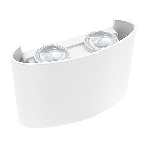 Arandela Lentille Double | 4W | IP65 | AUTOVOLT