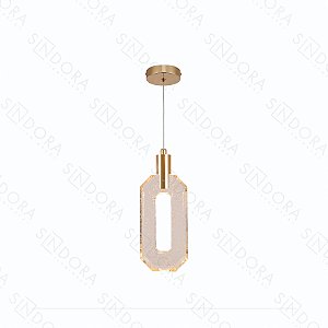 Pendente 10X24CM 5W 3000K 500LM DR