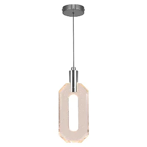 Pendente 10X24CM 5W 3000K 500LM Cr