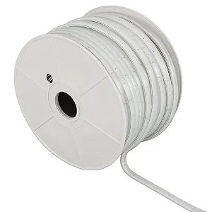 Fita Led 5050 14.4W 3000K 220V 600 lumens/m IP65 VENDIDDA POR METRO