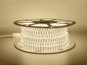 Fita Led Taschibra Techcord 13W 276 Leds/M 50M IP65 3000K