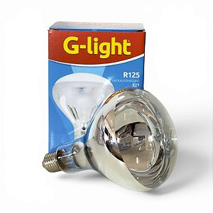 Lâmpada Infravermelho R125 250W E27 127V