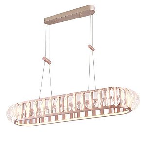 PENDENTE LED WAVY 60W 2700K OURO CHAMPAGNE