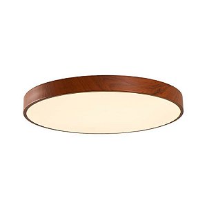 PLAFON LED ORIS 60CM 36W 3000K IMBUIA