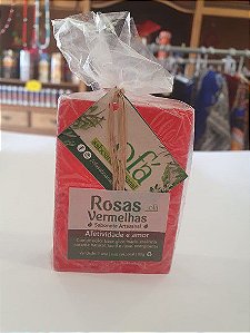 Sabonete Artesanal 90G - Rosas Vermelhas