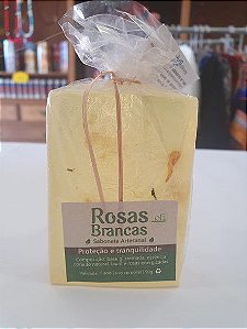 Sabonete Artesanal 90G - Rosas Brancas